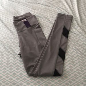 Black and gray leggings